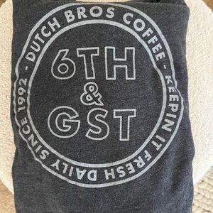 Grey Dutch Bro’s Cropped Hoodie